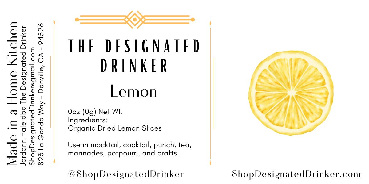 Dried Citrus  Organic California Fruit – The Designated Drinker