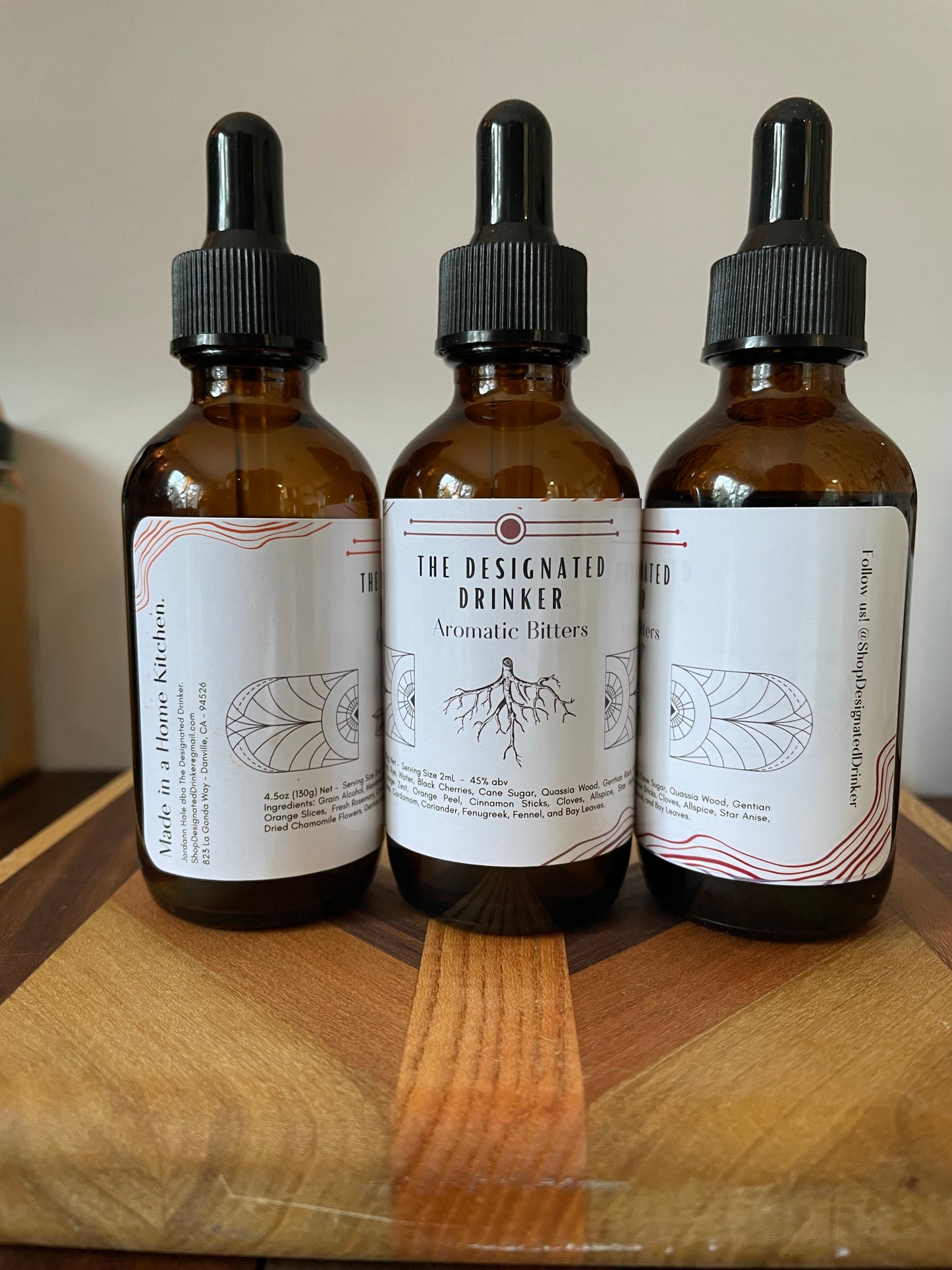 Bitters (2oz Amber Dropper) | Cocktail, Mocktail, and Digestif