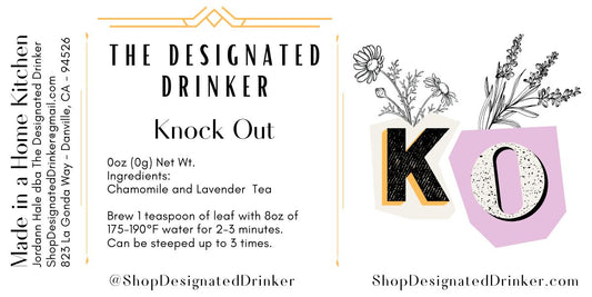 Knock Out | Chamomile & Lavender Herbal Tea