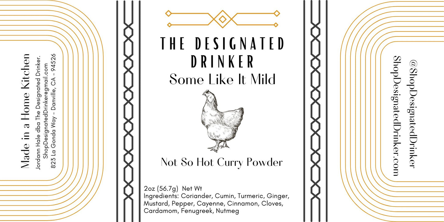 Some Like It Mild | Mild Curry Powder