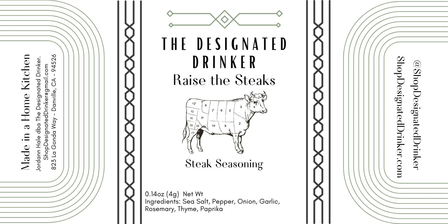 Raise the Steaks | Steak Seasoning